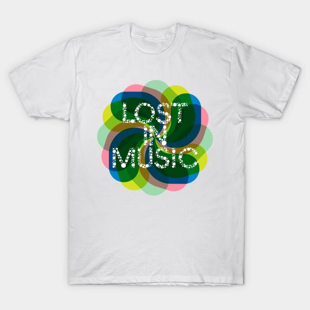 Lost in Music T-Shirt by 80east Design